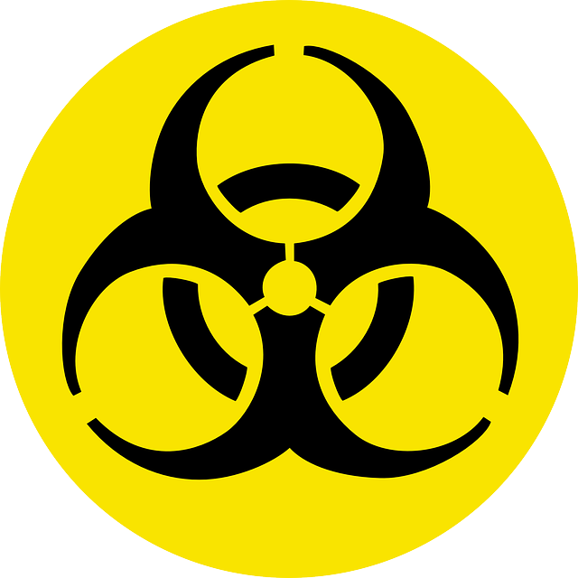 biohazard (biomedical) infectious waste symbol
