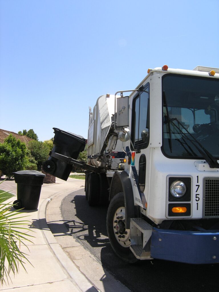 waste management side loader