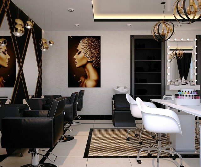 salon waste disposal in a beauty salon
