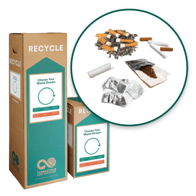 Cigarette Waste Recycling Zero Waste Box