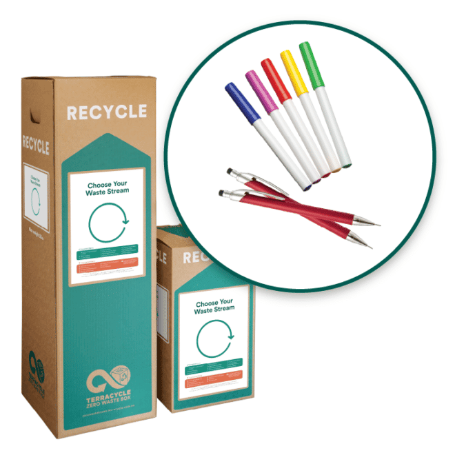 Pens Pencils and Markers Recycling