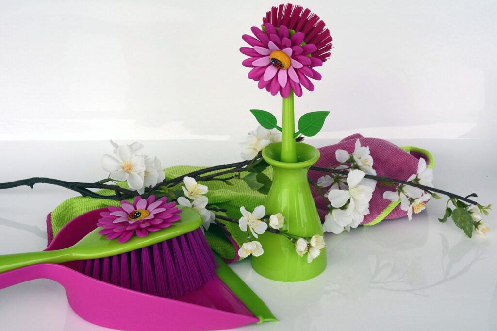 spring cleaning recycling