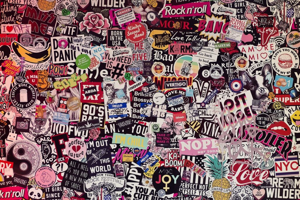 are stickers recyclable