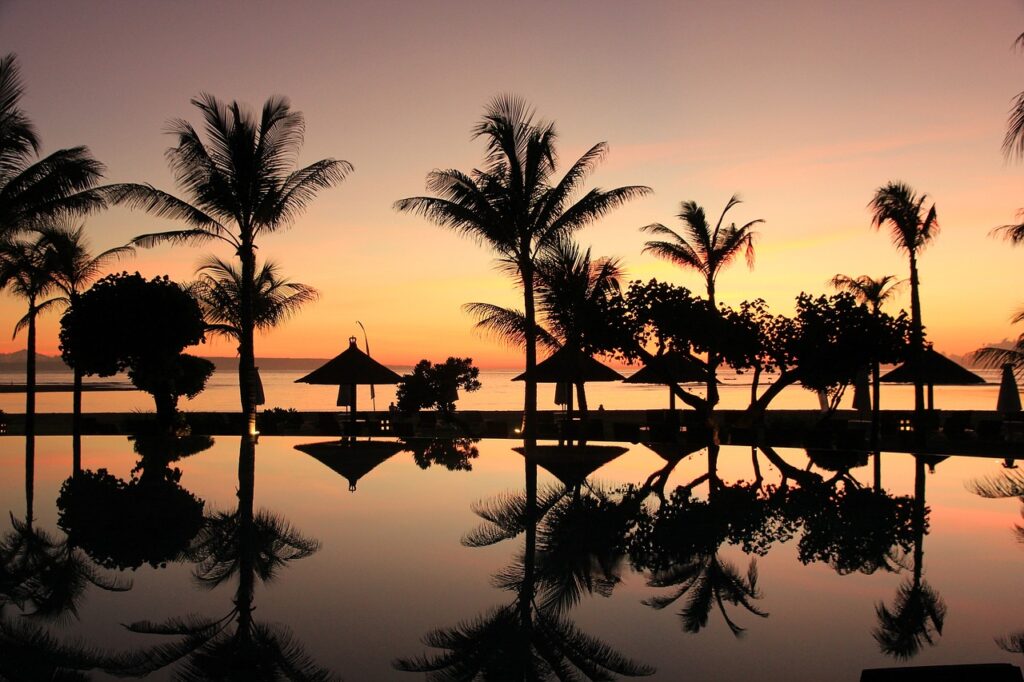 bali beach problem featured image - beach sunset