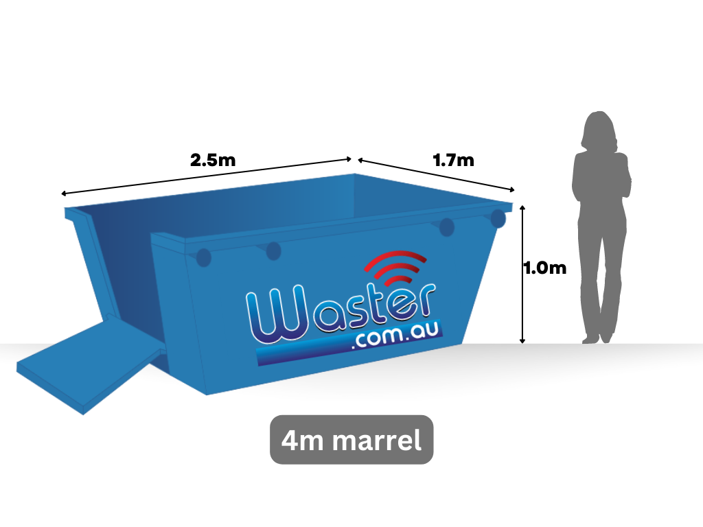 4m marrel skip waster 4m marrel skip waster