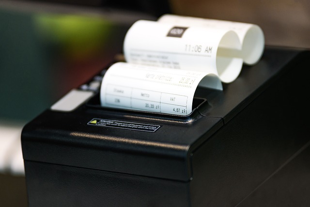 cash register receipt waste