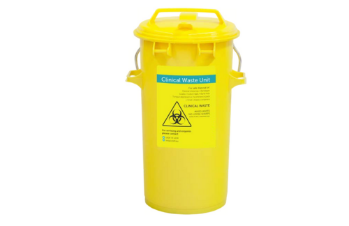 50 litre clinical waste pail bin medical